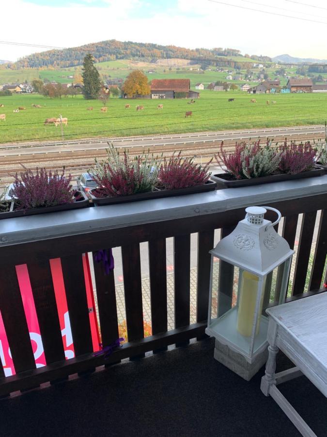 Pension Chalet Charme Siebnen Exteriör bild